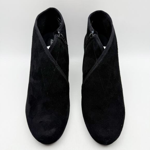David Tate Womens Anna Bootie US 9.5 M Black Suede Ankle NIB - Picture 7 of 13